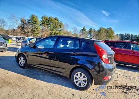 2014 Hyundai Accent Gls из США, поврежденный, VIN KMHCT5AE4EU172961